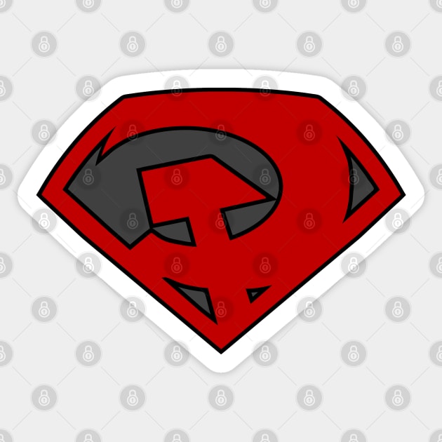 Romita Styled Red Son Sticker by blinky2lame